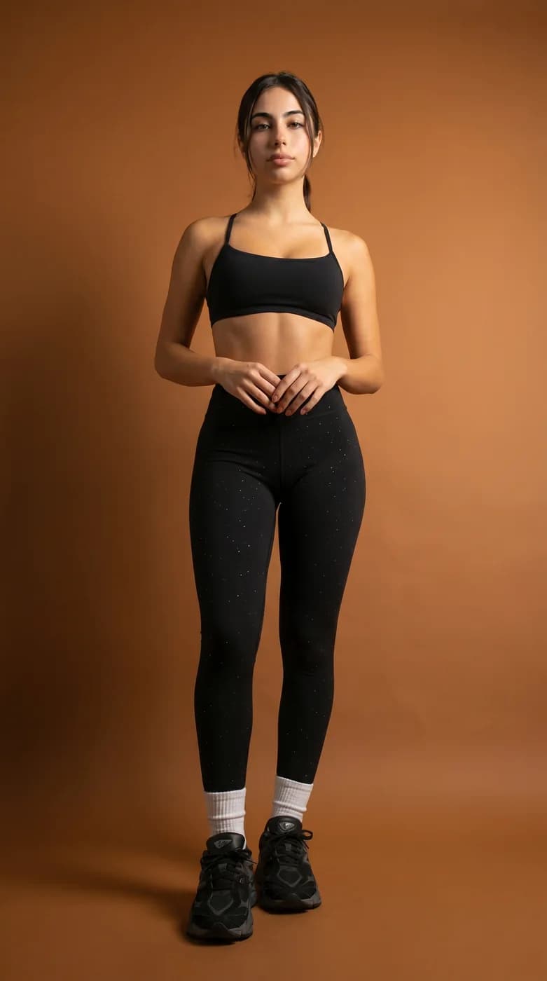 Leggings Galaxia Noir, vista 1